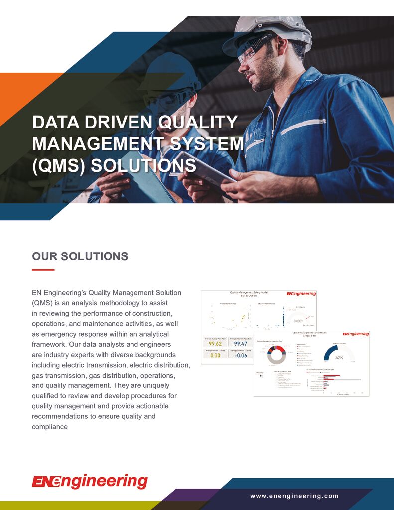Data Driven Quality Management (QMS) Solutions