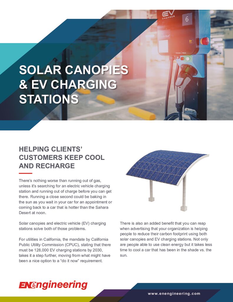 Solar Canopies & EV Charging Stations