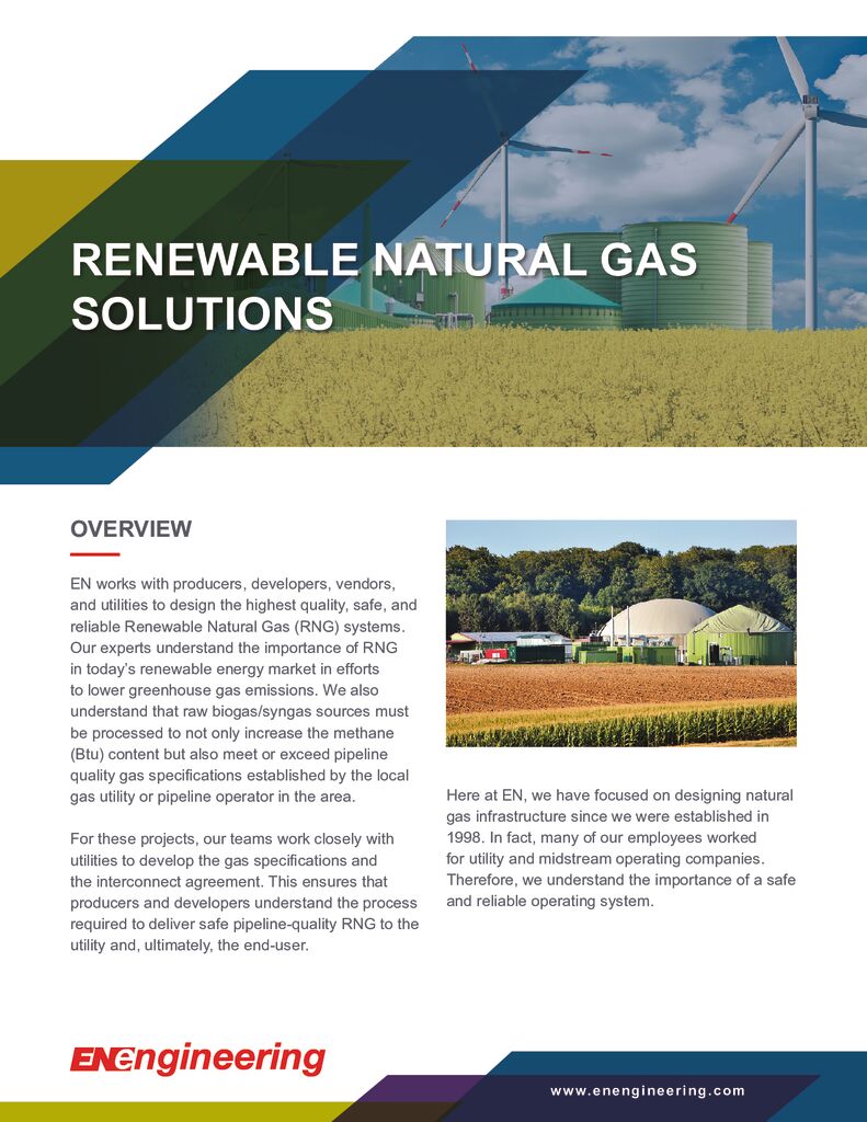 Renewable Natural Gas Solutions